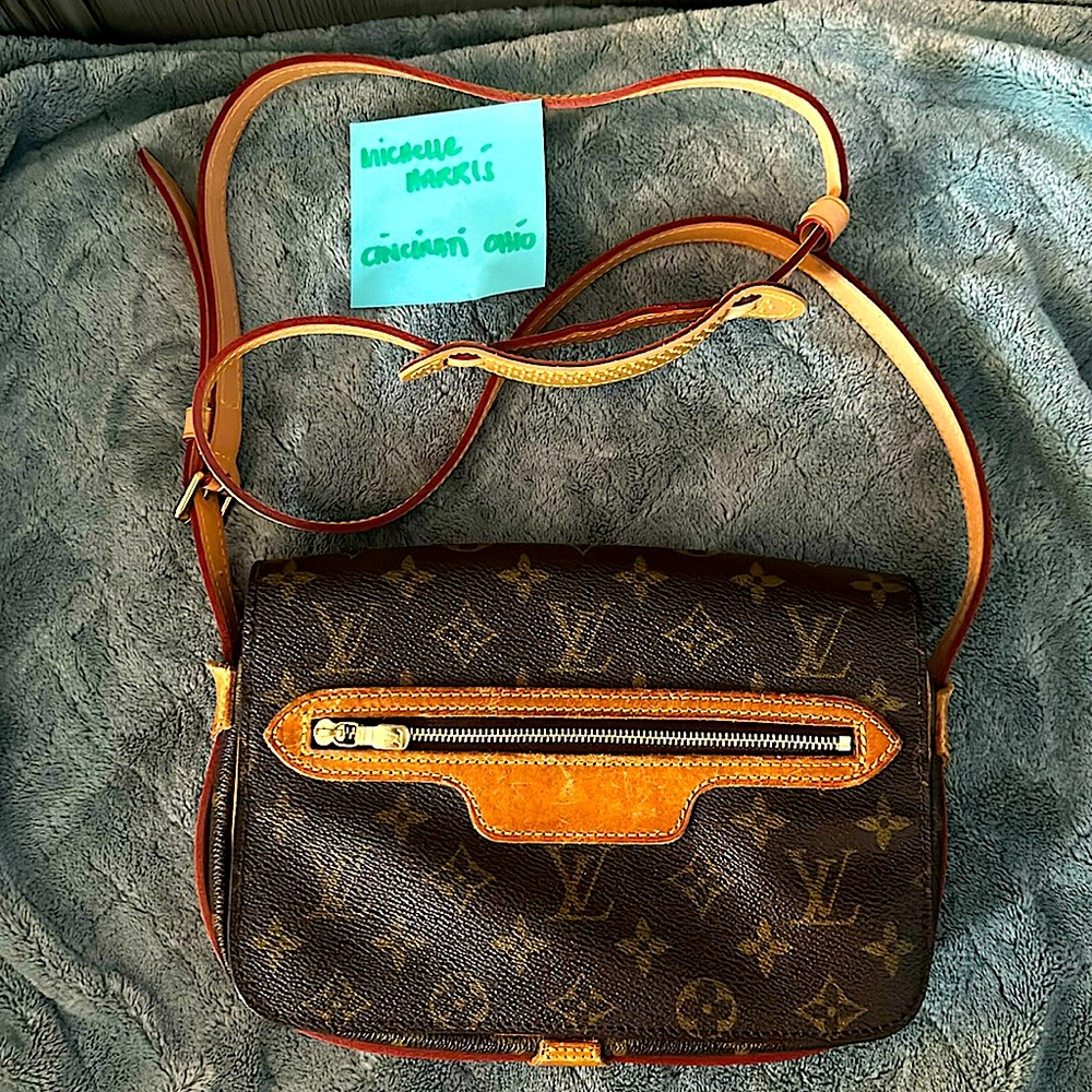 Authentic Vintage Saint Germain 24 crossbody Bag